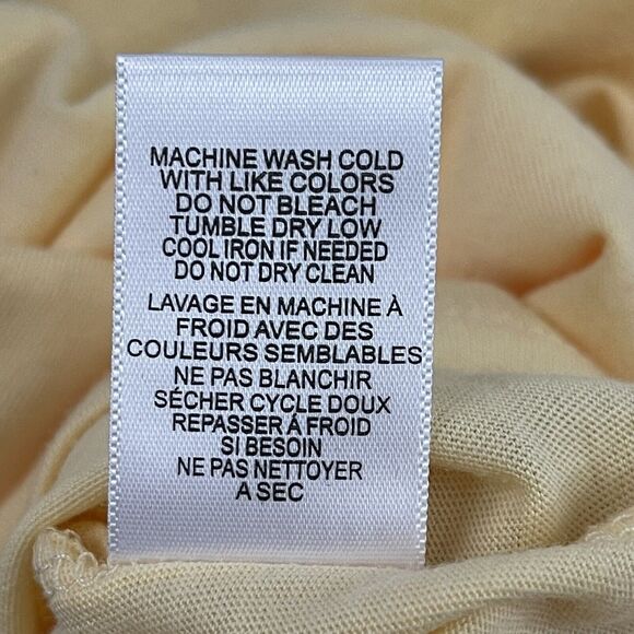 Billabong Peace Be The Journey Thermal Shirt XXS Yellow Long Sleeve NWT - Picture 7 of 10